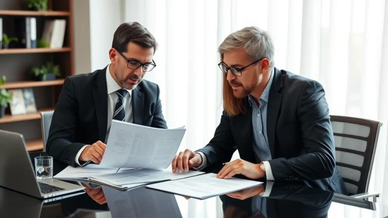 a tariff is a tax on ___. - Professional financial advisor reviewing tax documents with a client at a modern