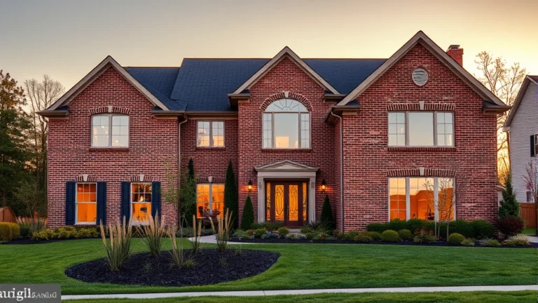 fairfax county real estate tax assessment - A photorealistic image of a modern suburban home in Northern Virginia with profe