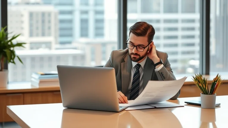 how to avoid paying taxes on settlement money - Photorealistic image of a professional financial advisor reviewing settlement do