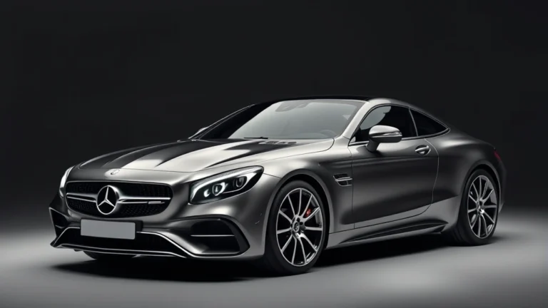 luxury car tax changes australia - A sleek luxury car (Mercedes