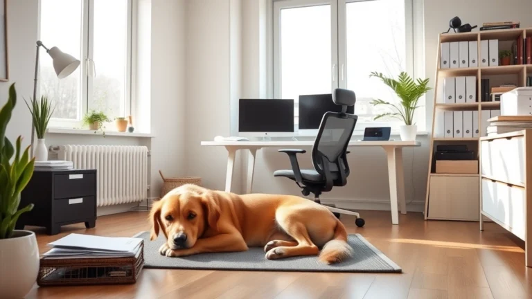 pet tax deductions 2025 - Professional home office workspace with natural sunlight streaming through windo