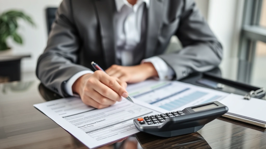 sales tax for cars in nc - A professional financial advisor or CPA sitting at a desk reviewing car purchase