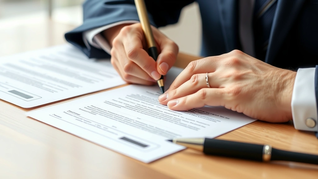 485-x affordable housing tax incentive - 
Close-up of hands signing legal certification documents related to affordable h