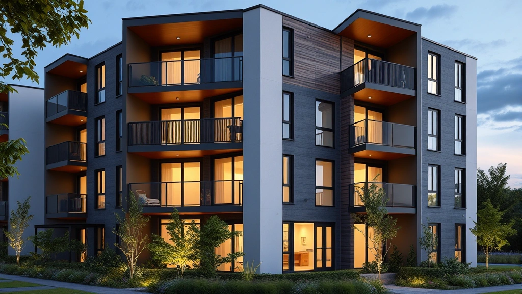 485-x affordable housing tax incentive - 
Modern affordable housing apartment building exterior with contemporary archite