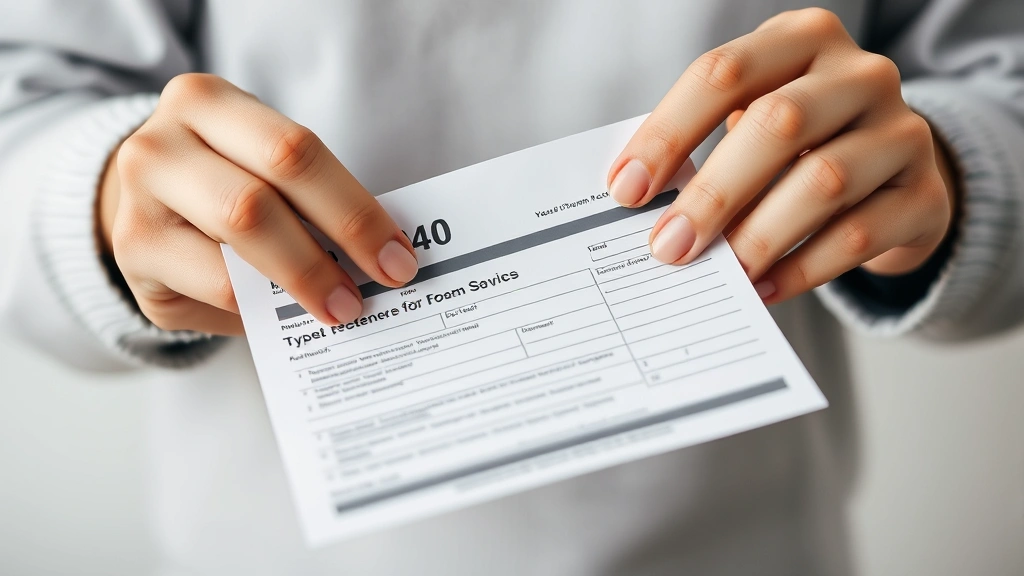65k a year is how much a month after taxes - 
Close-up of hands holding paycheck and tax form 1040, neutral background, natur