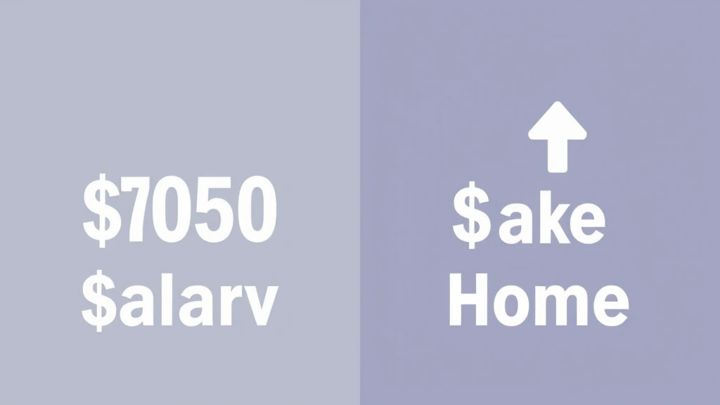65k a year is how much a month after taxes - 
Split-screen concept showing gross salary on left side and net take-home on rig