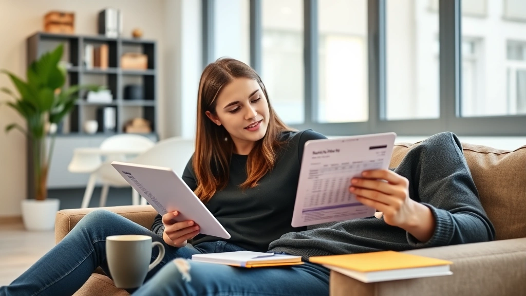 75k a year is how much a month after taxes - 
Young professional reviewing budget spreadsheet on tablet with notebook and cof