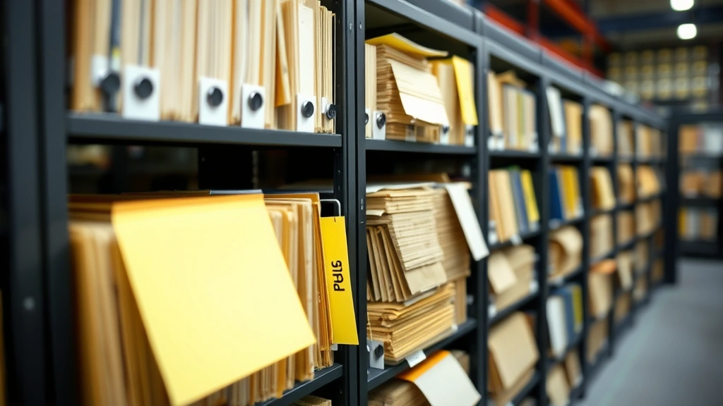 aiken tax office - 
and filing system clearly visible
