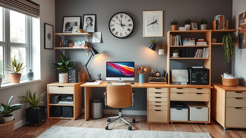aiken tax office - 
Organized home office workspace with computer
