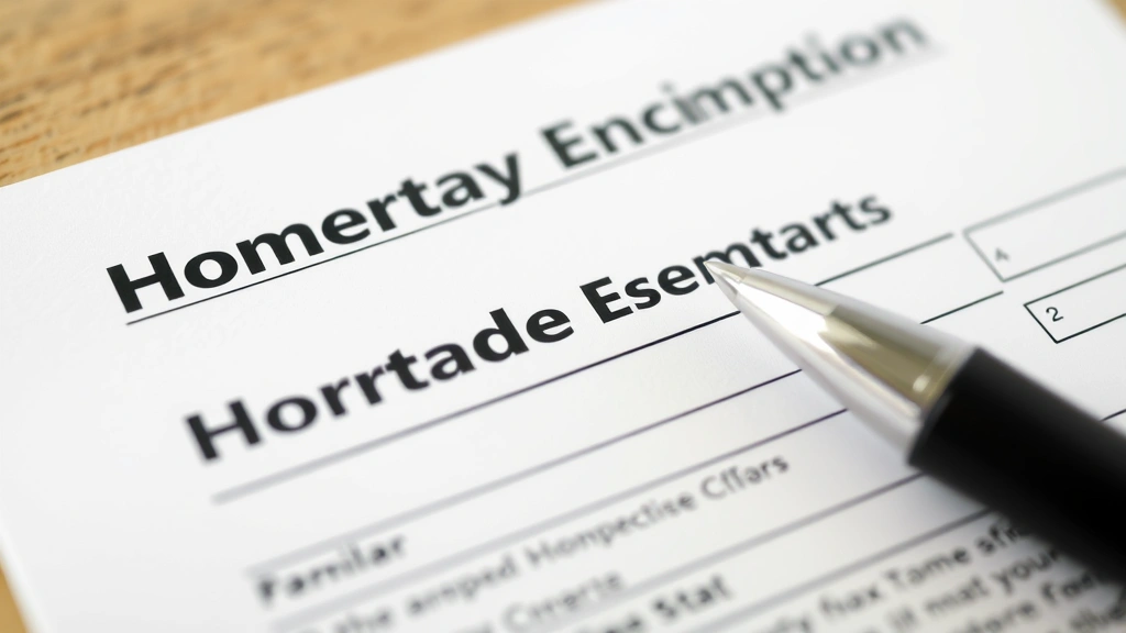 aldine isd tax office - 
Close-up of property tax bill and homestead exemption form with pen ready to si