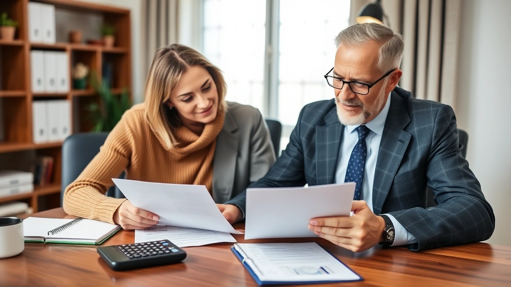 are church donations tax deductible - 
Diverse couple sitting at a financial advisor’s desk reviewing tax planni