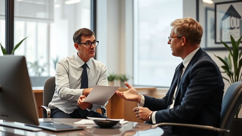 are hearing aids tax deductible -
Financial advisor explaining tax deductions to client during consultation meeti