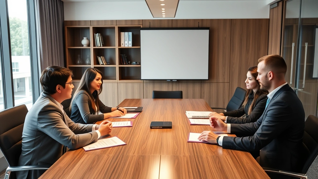 are lawyer fees tax deductible - 
Diverse team in business meeting discussing legal strategy around conference ta