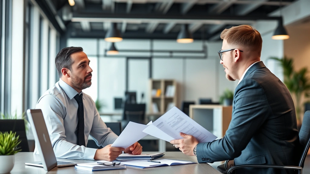 are tax preparation fees deductible - 
Self-employed business owner discussing tax strategy with CPA in contemporary o