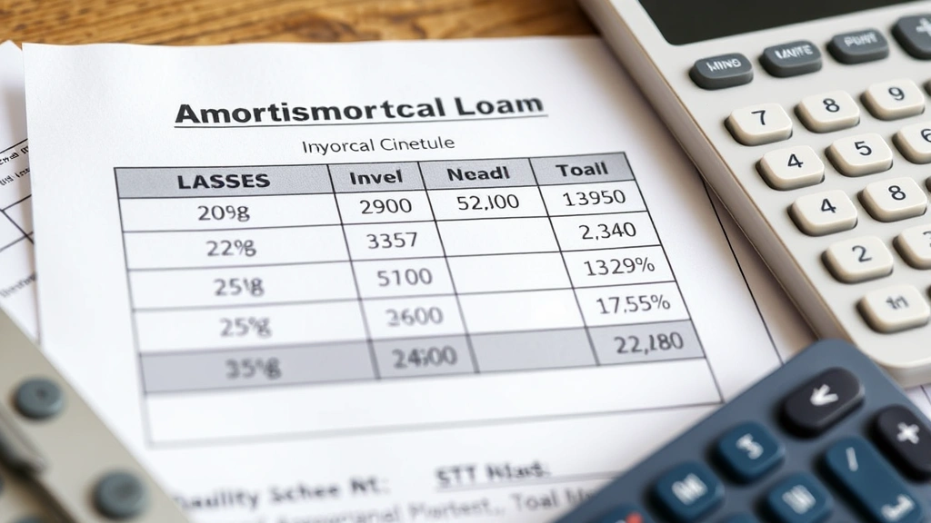 auto loan tax deduction - 
Close-up of loan amortization schedule showing interest and principal breakdown