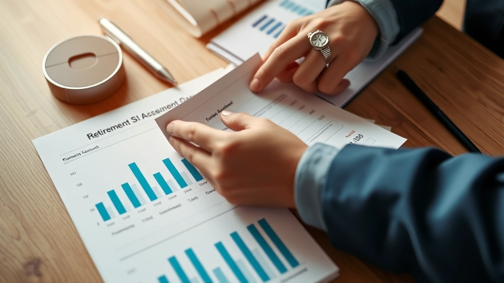 avoid as one's taxes nyt - 
Close-up of hands holding retirement account statements and investment portfoli