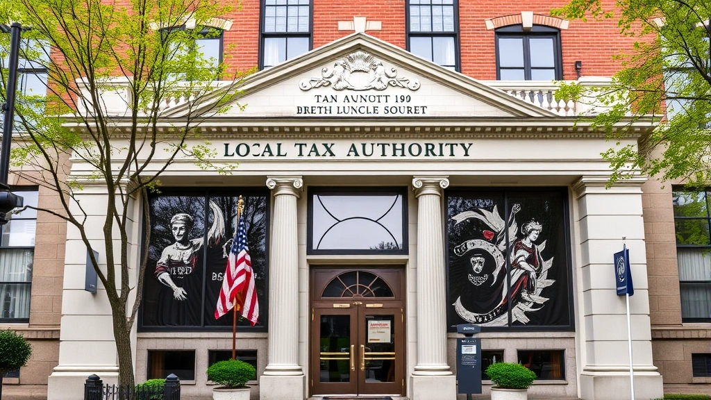berks earned income tax bureau - 
Municipal building or government office exterior representing local tax authori