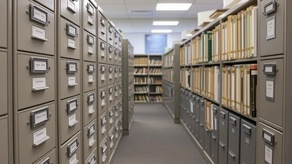 bristol tax collector - 
Organized file cabinets and records storage in municipal tax collector office, 