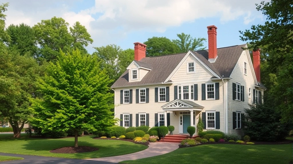 bristol tax collector bristol ct -
suburban Connecticut home in background