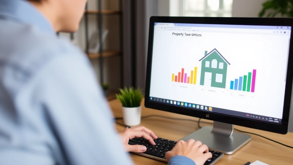 bristol tax collector bristol ct -
Person using computer to pay property taxes online