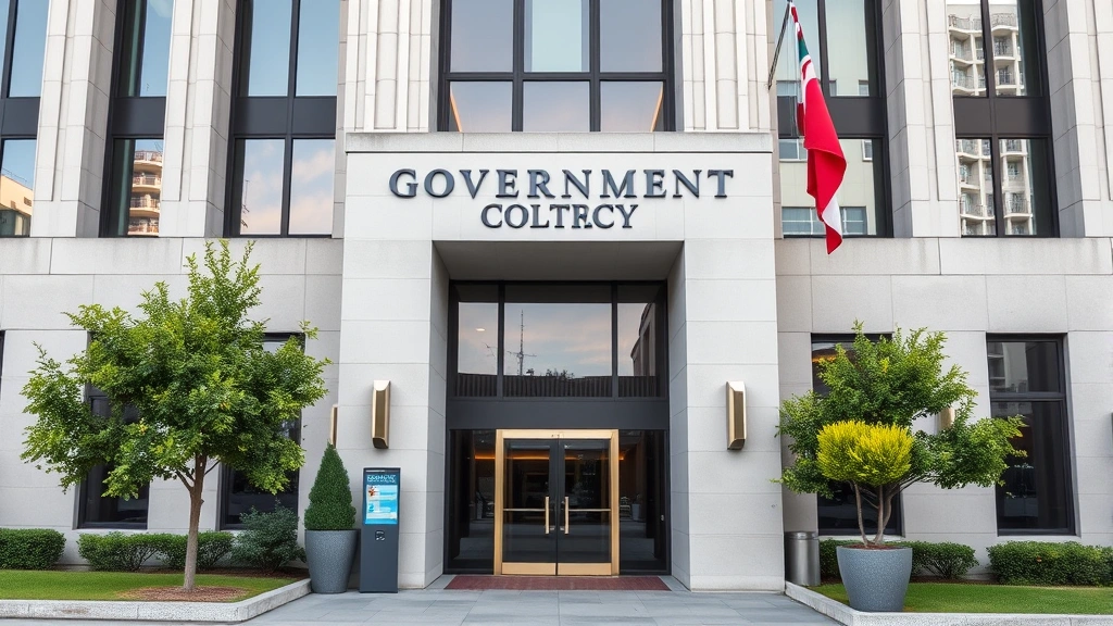 brown county wi tax records - 
Modern government building exterior with professional signage, daytime photogra