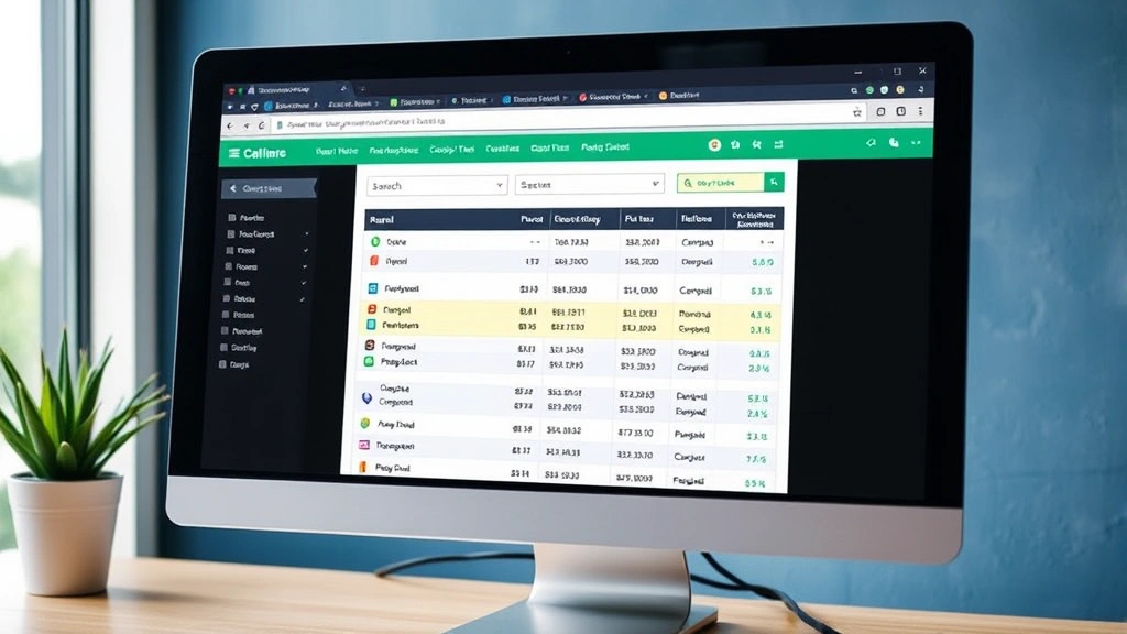 brown county wi tax records - 
Computer monitor displaying online property tax database search results and par