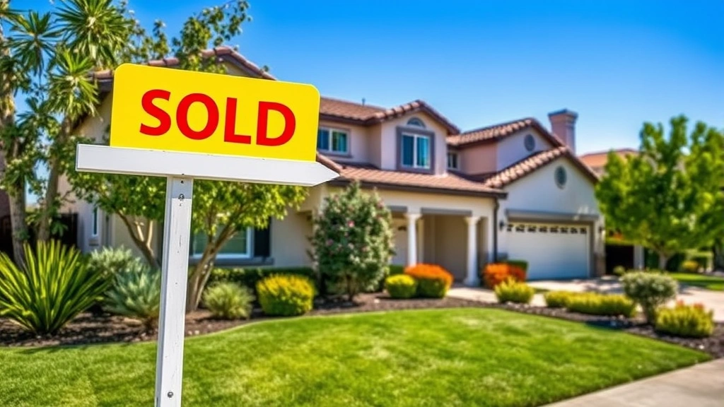 ca capital gains tax - 
California real estate property with a ‘sold’ sign
