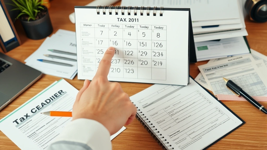 can i amend my tax return if i already filed - 
Person pointing to calendar marking tax deadline dates, surrounded by tax forms