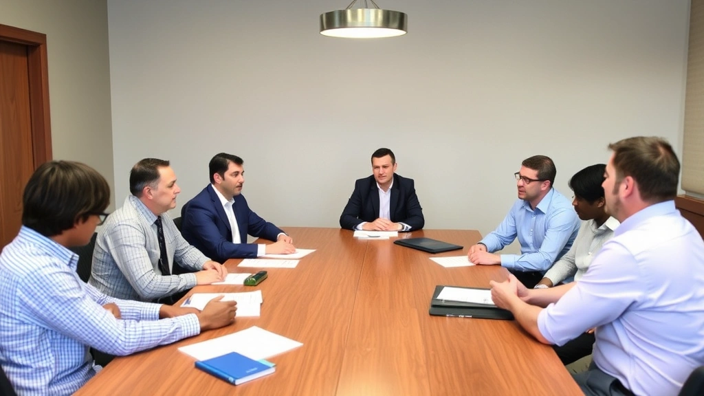 catoosa county ga tax assessor - 
Diverse group in formal meeting room discussing property appeal case with asses