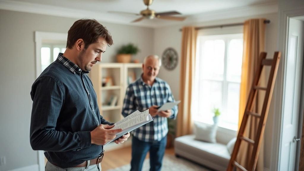 cherokee county ga property tax - 
Real estate appraiser taking measurements and notes inside residential home dur