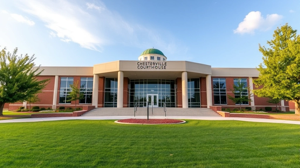 chesterfield personal property tax - 
Modern Chesterfield County courthouse or government building exterior
