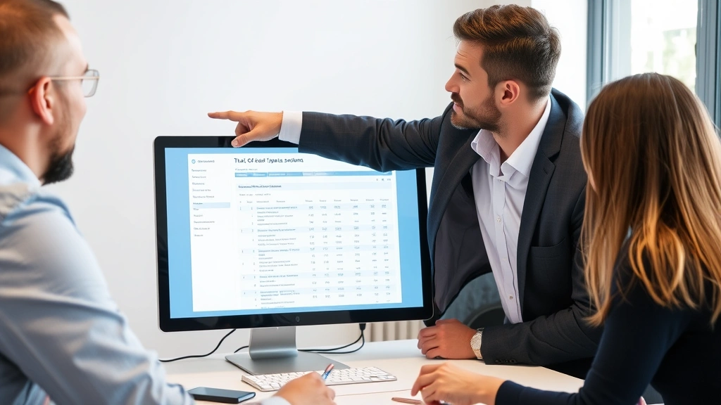 chesterfield personal property tax - 
Tax professional pointing to assessment details on computer screen during consu