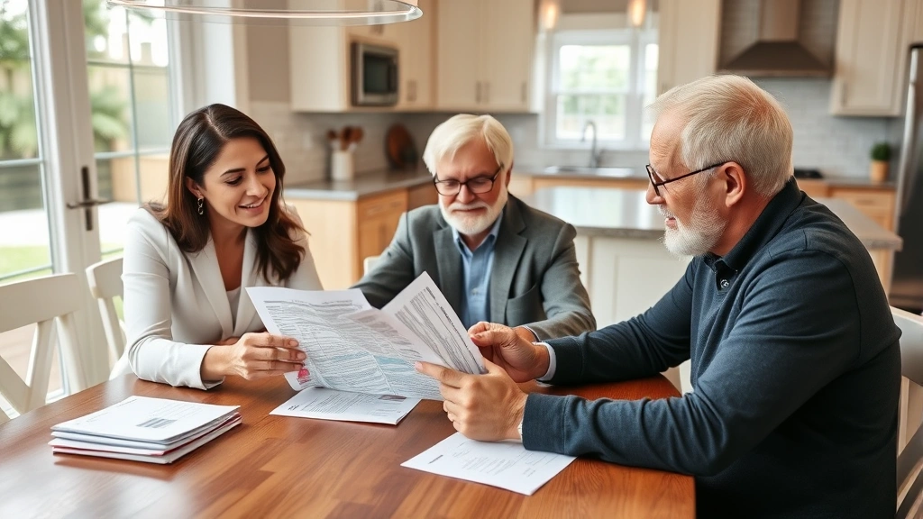 collin county tax protest deadline 2025 - 
Consultant reviewing property tax documents with homeowner at kitchen table

