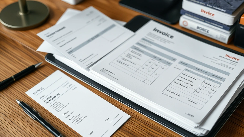 colorado dentist tax evasion - 
and invoices filed in folders on a wooden desk
