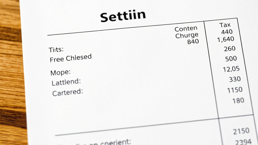 communication service tax - 
Close-up of service bill showing itemized charges and tax breakdown
