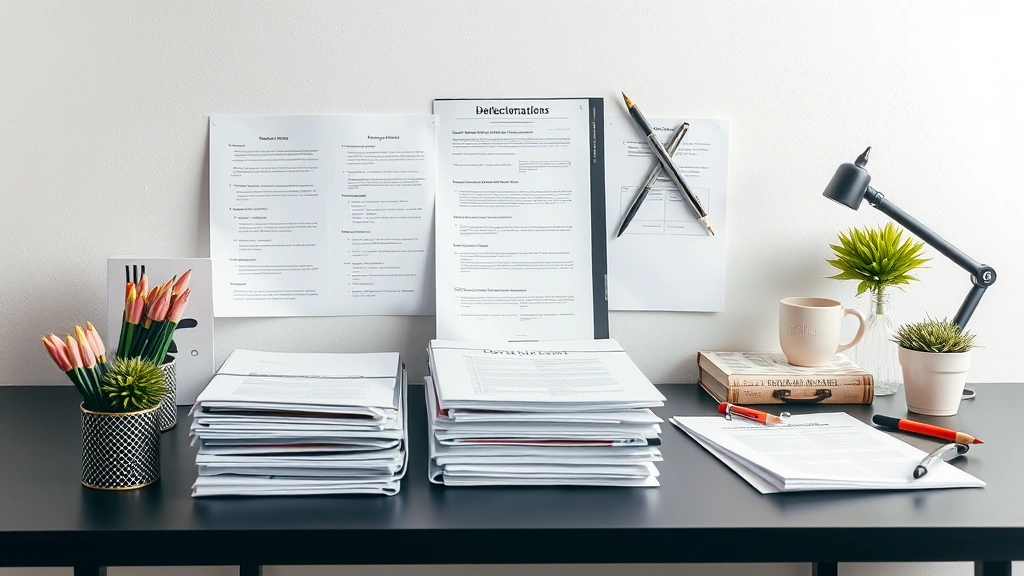 contra costa tax - 
and deduction documentation neatly organized on workspace
