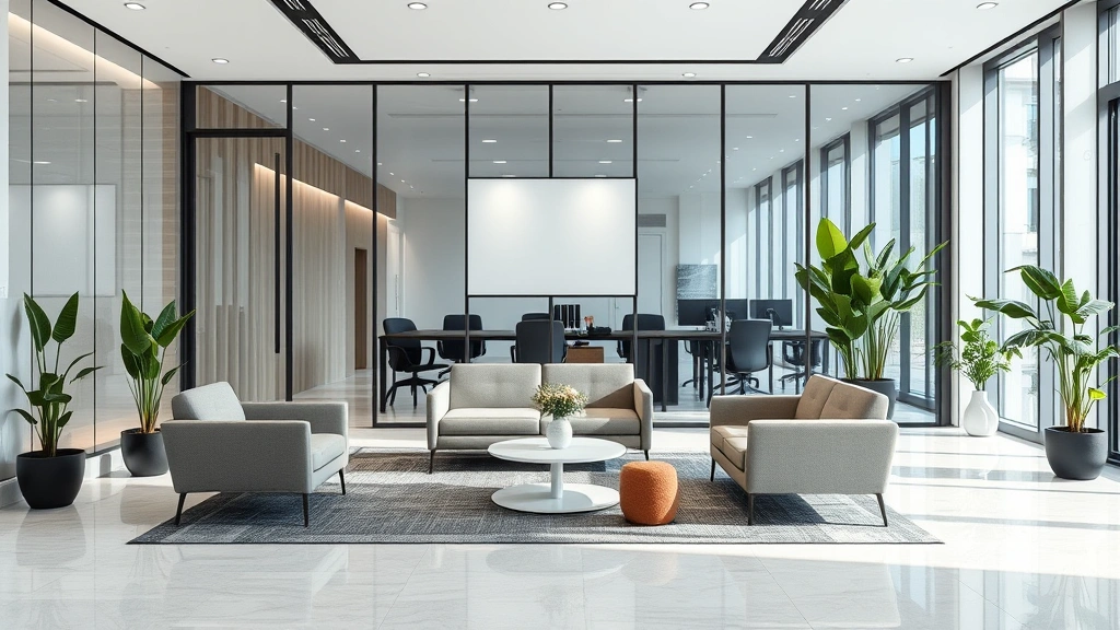 countries without income tax - 
Modern immigration office interior with comfortable seating
