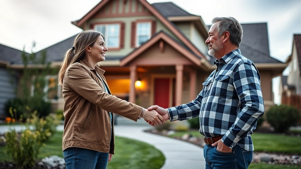 dillon county taxes - 
Real estate agent and homeowner shaking hands in front of residential property,