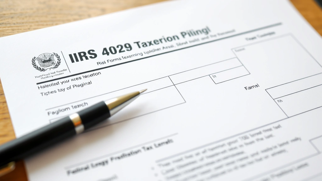 do the amish pay taxes and vote - 
IRS Form 4029 document with pen on desk, representing religious tax exemption f