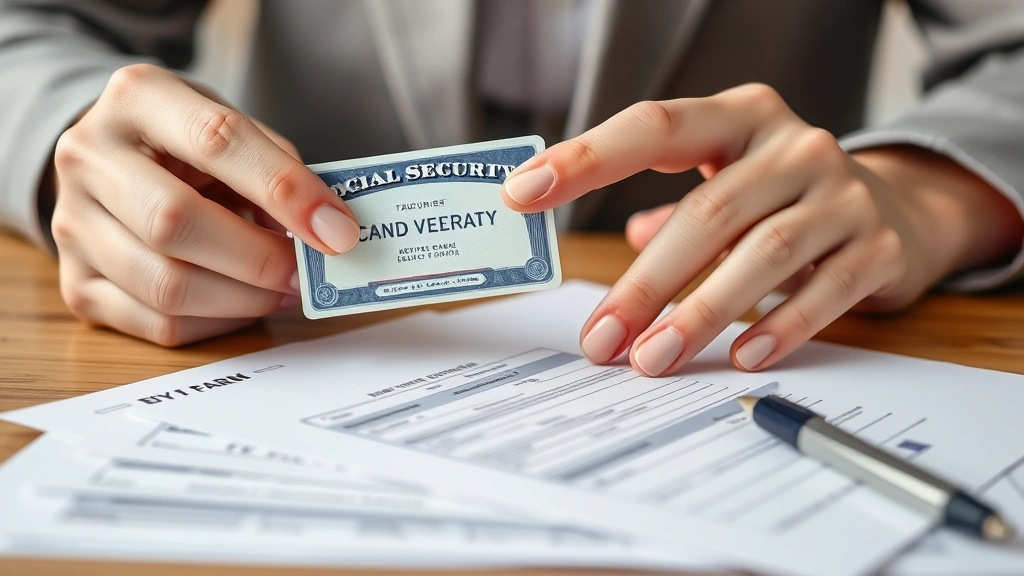 do you have to pay income tax after age 80 -
Close-up of hands holding Social Security card and tax forms