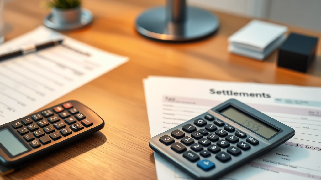 do you pay taxes on lawsuit settlements -
Professional workspace with tax documents, calculator, and settlement check on
