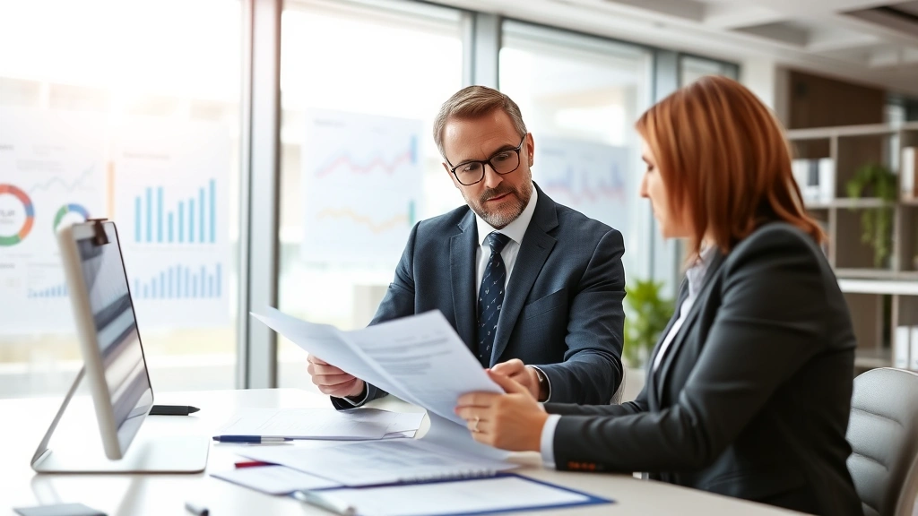 do you pay taxes on social security disability - 
Professional tax advisor explaining documents to a client in a bright, modern o