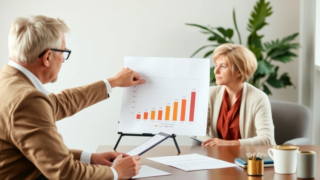 does north carolina tax social security - 
Financial advisor pointing to retirement income breakdown chart during consulta