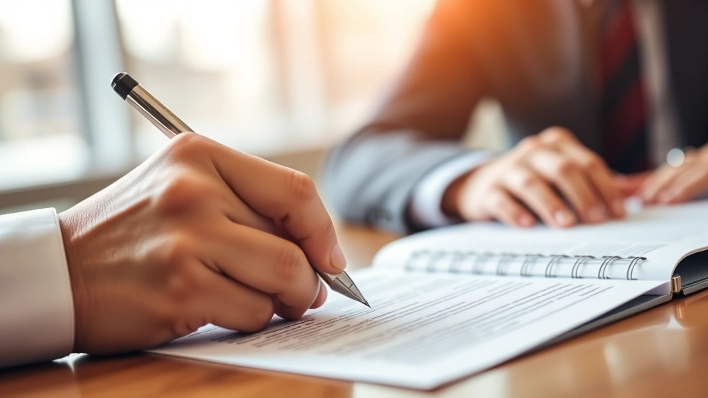 donor advised fund tax deduction - 
Person signing charitable contribution documents with pen, formal business envi