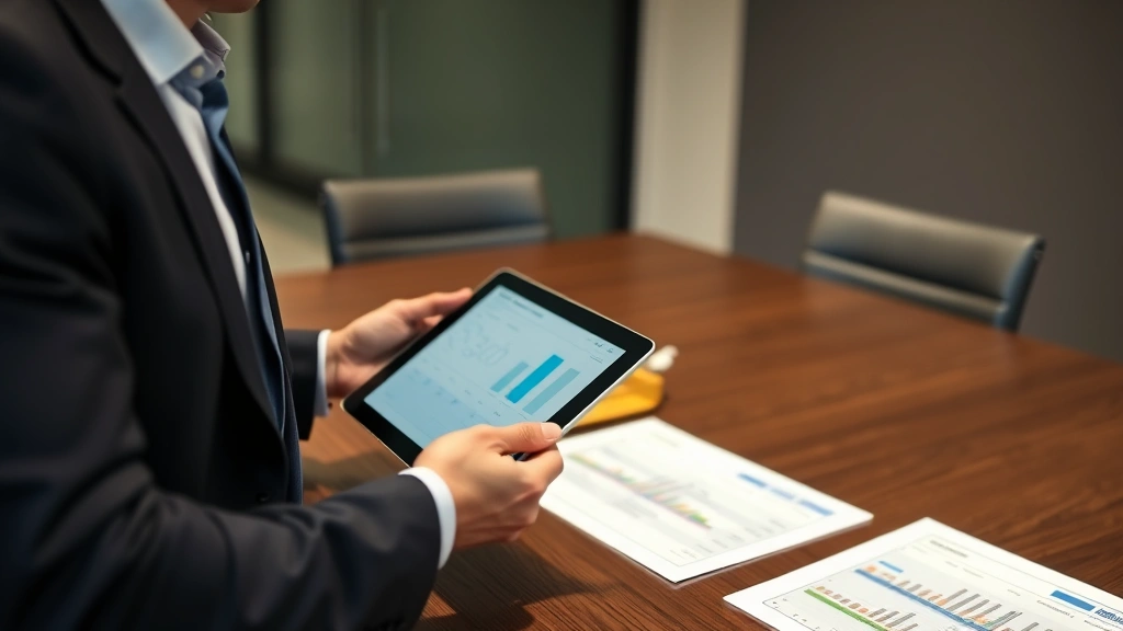 drake tax software cost - 
Business professional in business casual attire holding tablet displaying tax s