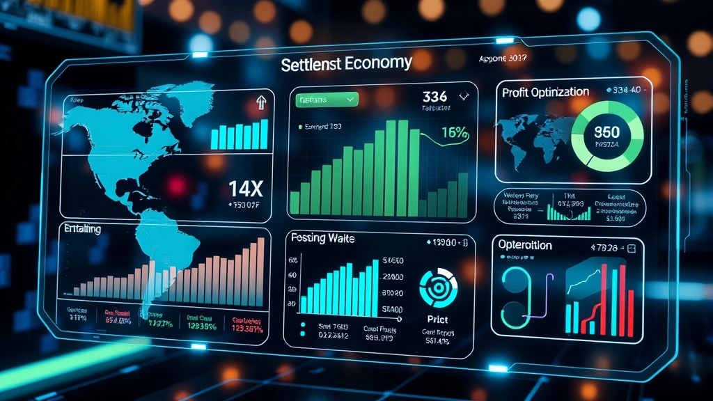 dune awakening tax rep - 
Futuristic holographic display showing settlement economy data, tax forecasts, 