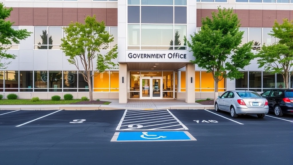 duval county tax collector - roosevelt branch -
Modern government office building exterior with clear signage and accessible pa