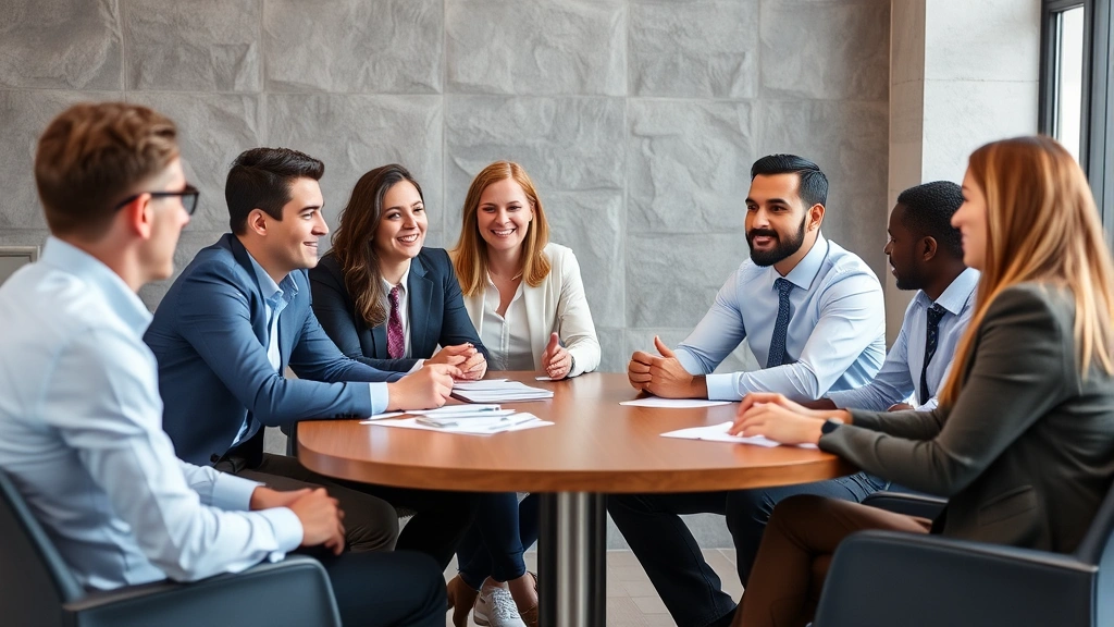 ellison income tax athens ga - 
Diverse group of business professionals in casual meeting discussing quarterly 