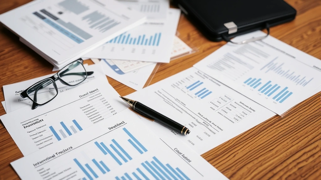 exit tax for new jersey - 
and financial statements spread across a wooden desk with a pen and glasses
