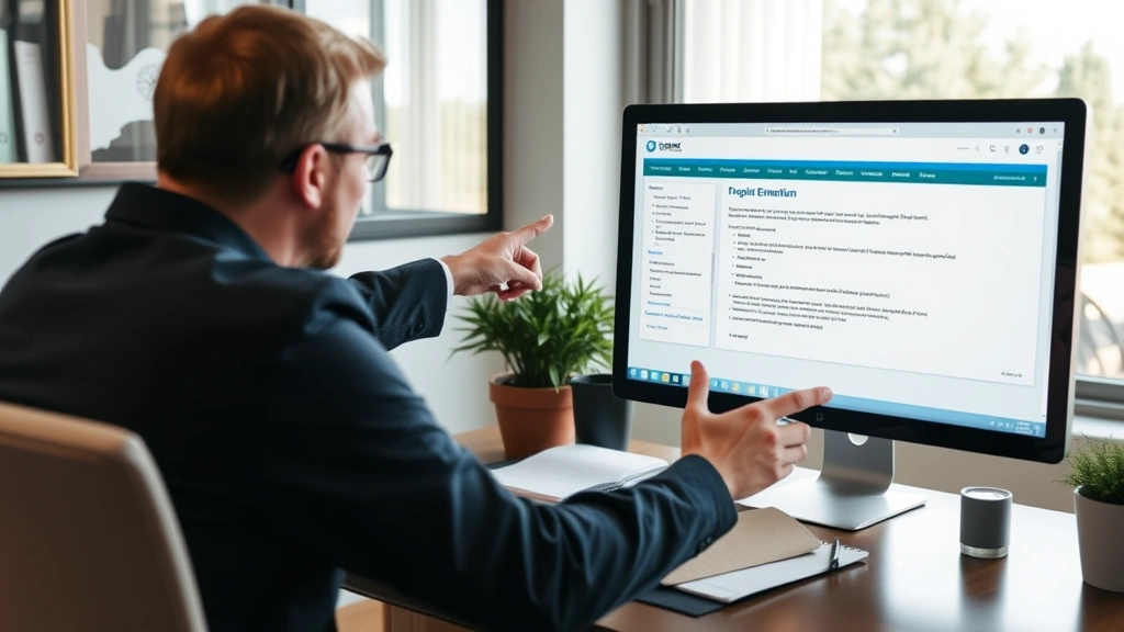 florida property tax elimination - 
Professional financial advisor pointing to exemption information on a computer 